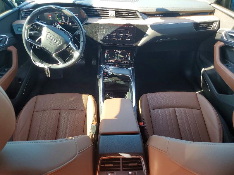 2024 Audi Q8 VIN WA15AAGE9RB020348 COPART salvage auction — REAR END, Ca - Salvage Certificate, sold $17,100 on 2026-07-21 (photo 8)