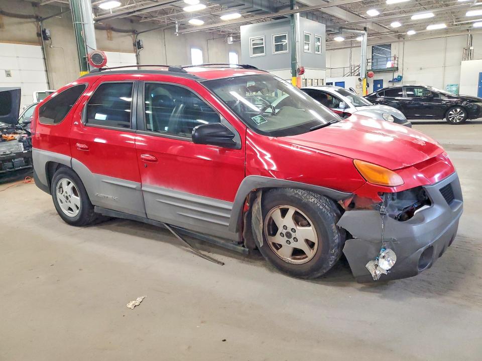 2001 Pontiac Aztek VIN 3G7DA03E61S515244 COPART salvage auction — FRONT END, Mn - Cert Of Title-Prior Salvage, sold $225 on 2026-07-02 (photo 4)