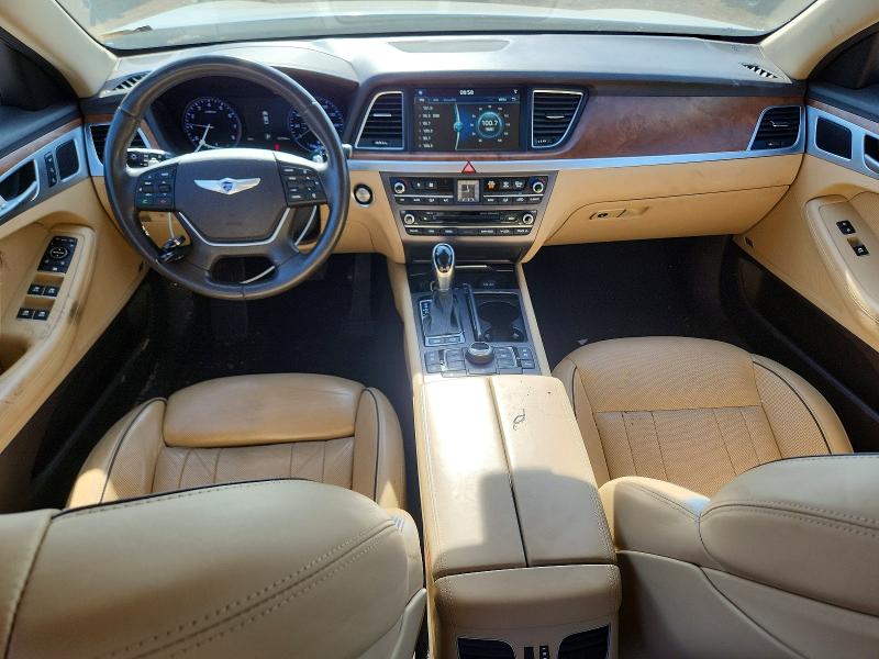 2016 Hyundai Genesis VIN KMHGN4JE8GU113324 COPART salvage auction — FRONT END, Il - Salvage Certificate, sold $1,500 on 2026-07-30 (photo 8)