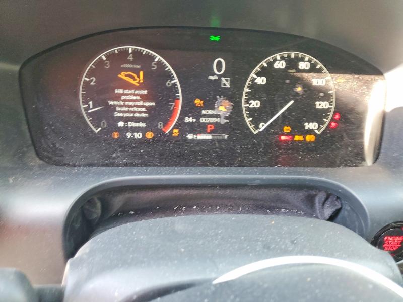 2026 Honda Hr-v VIN 3CZRZ2H37TM753172 COPART salvage auction — FRONT END, Wv - Salvage Certificate, sold $8,300 on 2026-07-30 (photo 9)