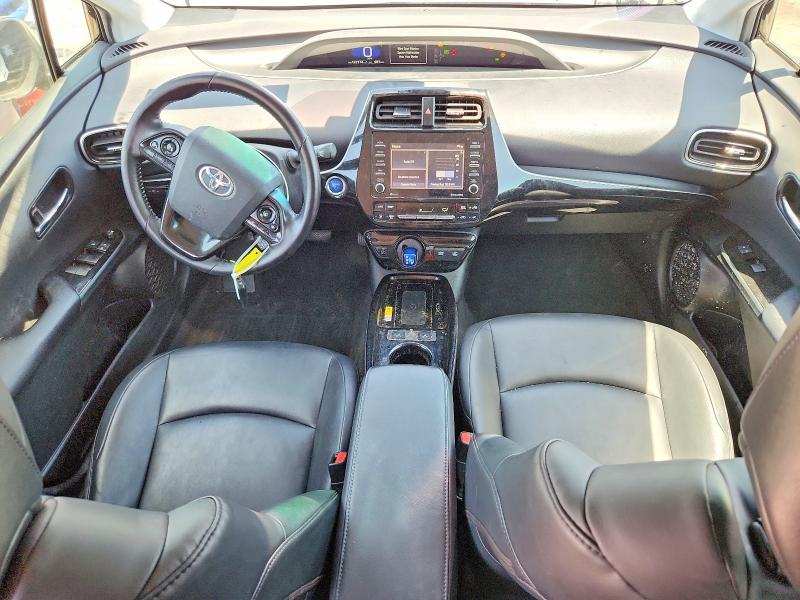 2022 Toyota Prius VIN JTDKAMFU5N3180587 COPART salvage auction — FRONT END, Ca - Salvage Certificate, sold $6,300 on 2026-07-02 (photo 8)