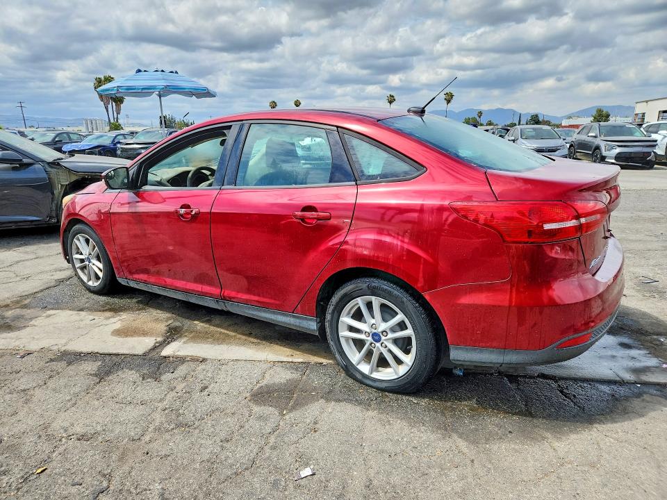 2015 Ford Focus VIN 1FADP3F29FL269473 COPART salvage auction — UNDERCARRIAGE, Ca - Certificate Of Title, sold $60 on 2026-07-09 (photo 2)