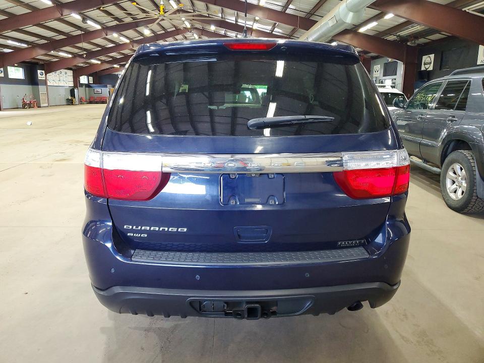 2013 Dodge Durango VIN 1C4RDJAG7DC540088 COPART salvage auction — MINOR DENT/SCRATCHES, Ct - Certificate Of Title, sold $2,000 on 2026-07-09 (photo 6)