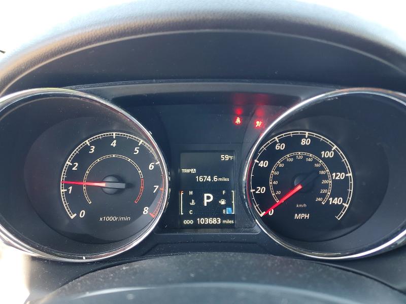 2015 Mitsubishi Outlander VIN 4A4AP4AU3FE057581 COPART salvage auction — HAIL, Ia - Cert Of Title-Salvage Title, sold $80 on 2026-07-29 (photo 9)