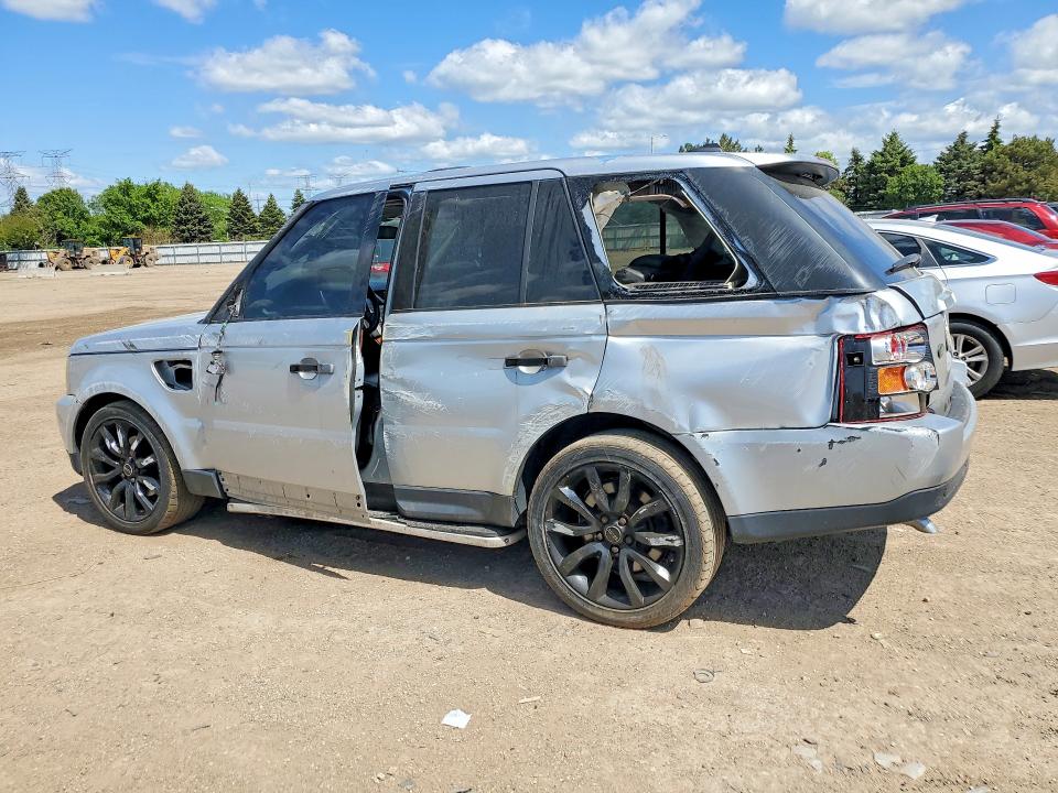 2008 Land rover RANGE ROVER VIN SALSK25458A140358 COPART salvage auction — ROLLOVER, Il - Salvage Certificate, sold $450 on 2026-07-14 (photo 2)