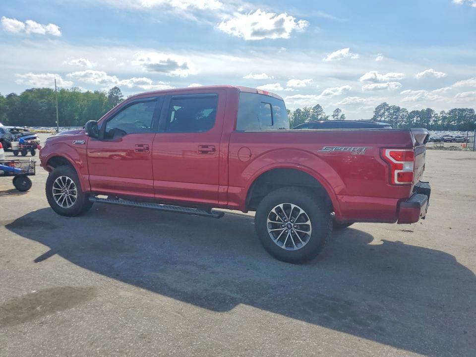 2018 Ford VIN 1FTEW1E58JFE74887 COPART salvage auction — FRONT END, Nc - Salvage Certificate Of Title, sold $12,300 on 2026-07-02 (photo 2)