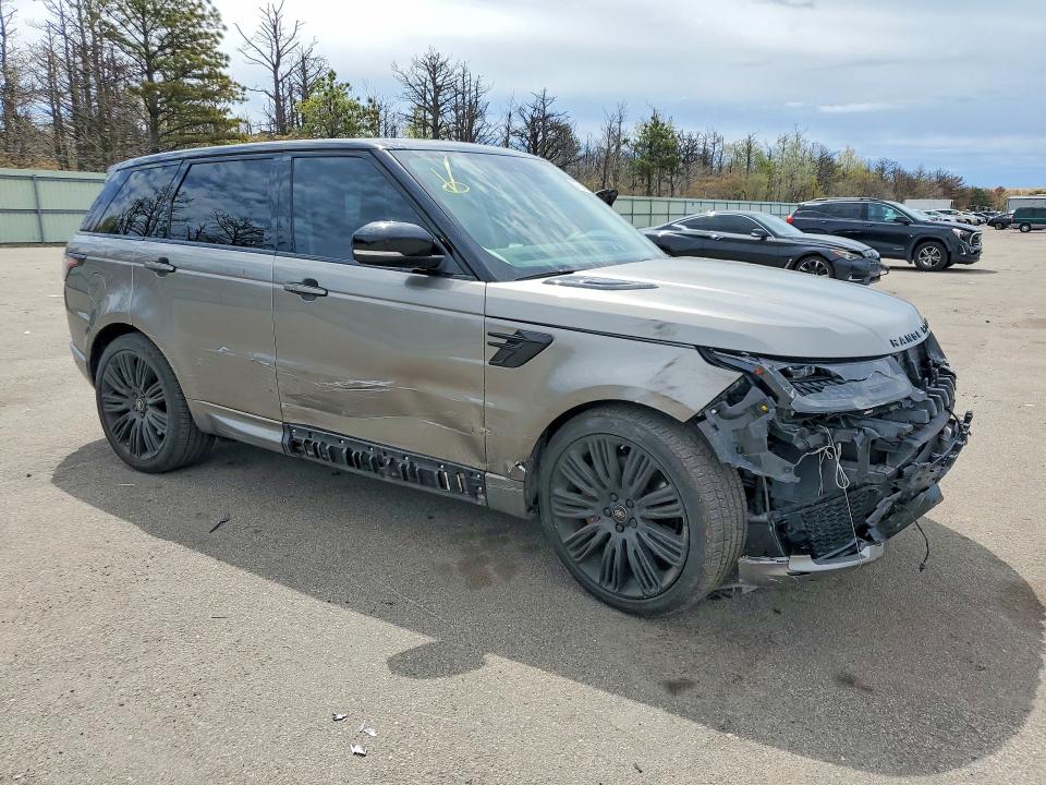 2018 Land rover Range rover sport VIN SALWV2SV7JA808639 COPART salvage auction — FRONT END, NY - MV-907A SALVAGE CERTIFICATE, sold $10,100 on 2026-07-16 (photo 4)