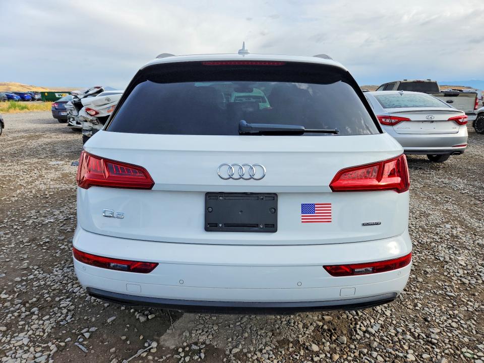 2019 Audi Q5 VIN WA1BNAFY8K2055990 COPART salvage auction — FRONT END, Ut - Salvage Certificate, sold $7,400 on 2026-07-28 (photo 6)