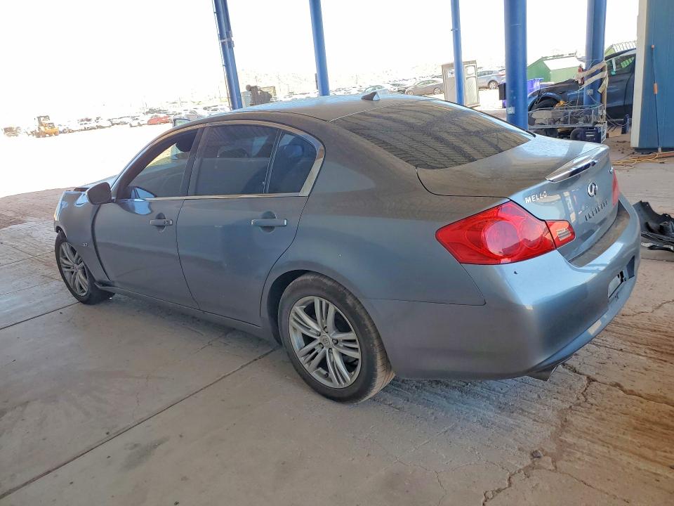 2015 Infiniti VIN JN1CV6AP8FM500246 COPART salvage auction — FRONT END, AZ - CERT OF TITLE - SALVAGE, sold $175 on 2026-07-21 (photo 2)