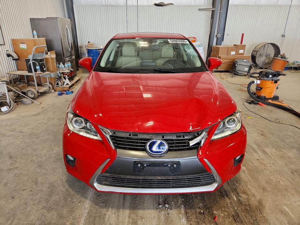 2014 Lexus Ct VIN JTHKD5BH5E2178543 COPART salvage auction — HAIL, Ne - Cert Of Title-Salvage, sold $3,050 on 2026-07-21 (photo 5)