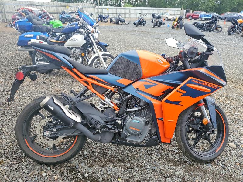 2022 Ktm 390 VIN MD2JYJ407NC219115 COPART salvage auction — VANDALISM, Wa - Bill Of Sale, sold $1,400 on 2026-07-09 (photo 1)