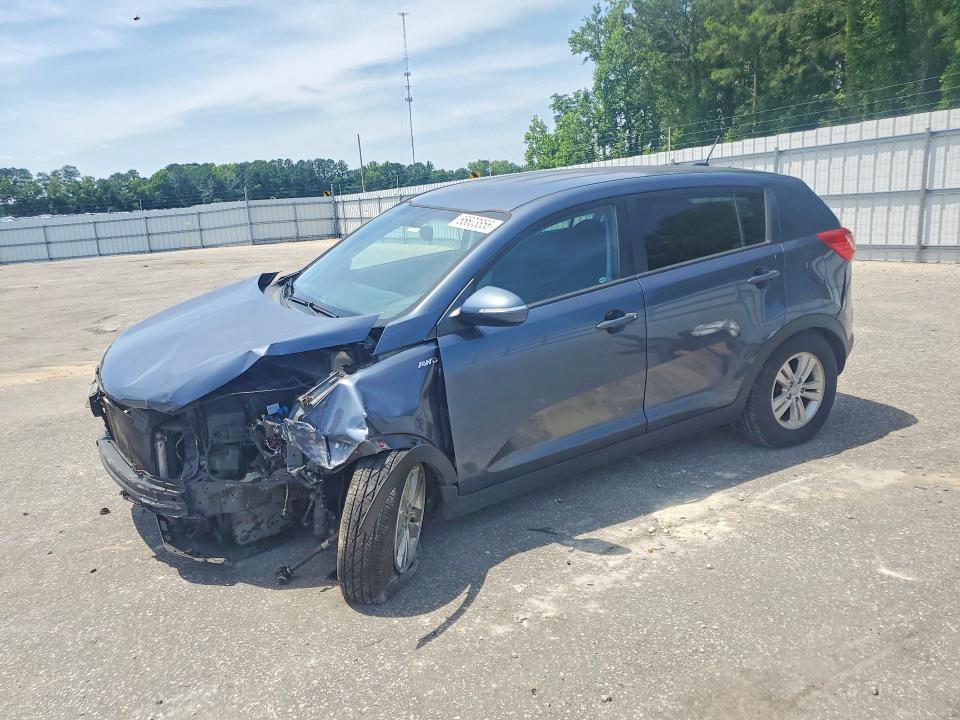2011 Kia Sportage VIN KNDPBCA22B7112299 COPART salvage auction — FRONT END, Nc - Salvage Certificate Of Title, sold $1,100 on 2026-07-09 (photo 1)