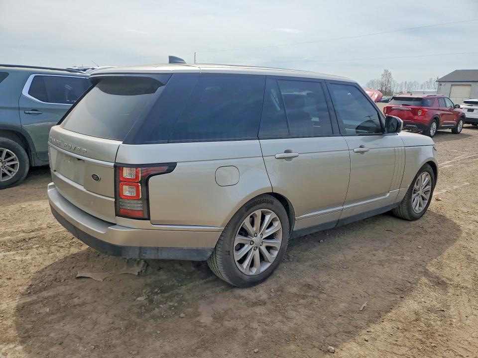 2017 Land rover RANGE ROVER VIN SALGS2FV2HA357461 COPART salvage auction — WATER/FLOOD, Mi - Cert Of Title-Flood Vehicle, sold $8,400 on 2026-07-22 (photo 3)