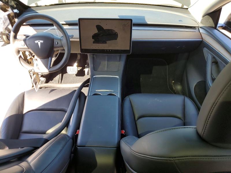 2024 Tesla Model y VIN 7SAYGDEEXRF115135 COPART salvage auction — SIDE, Ca - Salvage Certificate, sold $13,400 on 2026-07-31 (photo 8)