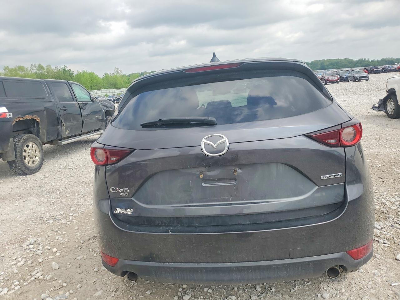 2020 Mazda CX-5 VIN JM3KFBCM5L0784656 COPART salvage auction — Front End, MI - CERTIFICATE OF TITLE, sold $3,000 on 2026-07-02 (photo 6)