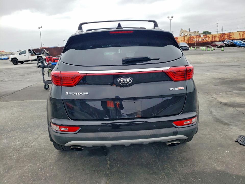 2017 Kia Sportage VIN KNDPR3A65H7225168 COPART salvage auction — FRONT END, Salvage Title, sold $3,000 on 2026-07-22 (photo 6)