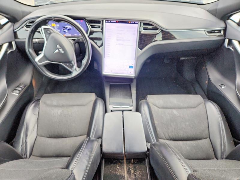 2017 Tesla Model s VIN 5YJSA1E12HF231203 COPART salvage auction — REAR END, Tx - Certificate Of Title, sold $4,650 on 2026-07-09 (photo 8)