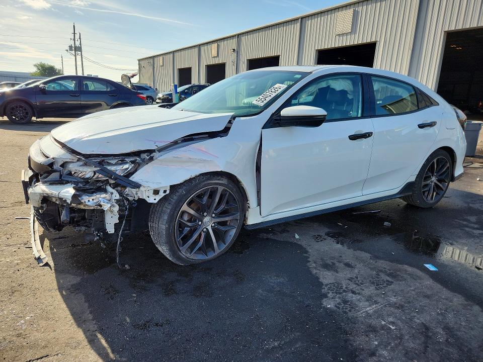 2021 Honda Civic VIN SHHFK7H9XMU407930 COPART salvage auction — FRONT END, Fl - Certificate Of Destruction, sold $2,750 on 2026-07-18 (photo 1)