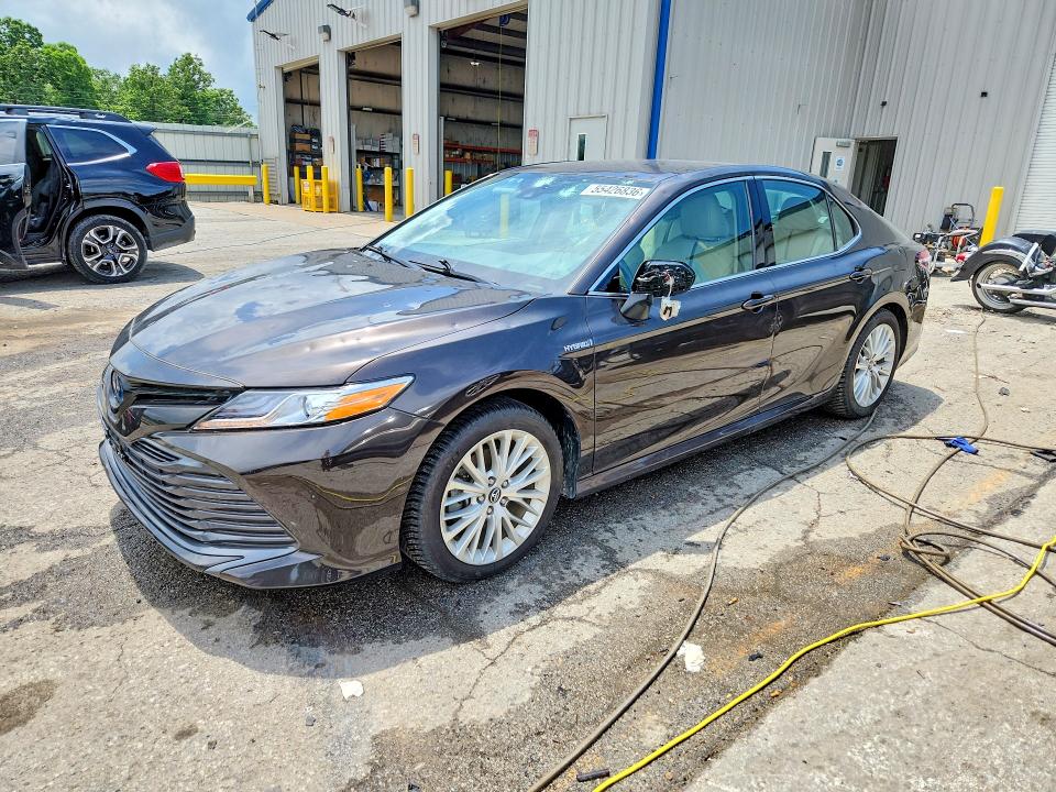 2019 Toyota Camry solara VIN 4T1B21HK7KU520475 COPART salvage auction — HAIL, MO - SALVAGE CERTIFICATE OF TITLE, sold $9,200 on 2026-07-06 (photo 1)
