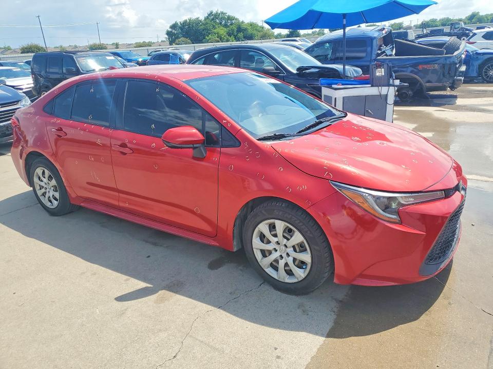 2021 Toyota VIN JTDEPMAEXMJ136414 COPART salvage auction — HAIL, Tx - Certificate Of Title, sold $9,900 on 2026-07-30 (photo 4)