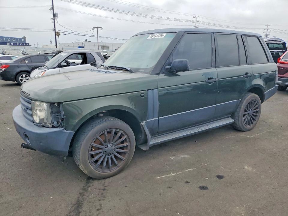 2003 Land rover RANGE ROVER VIN SALME11433A118075 COPART salvage auction — FRONT END, Ca - Salvage Acquisition Billofsale, sold $250 on 2026-07-27 (photo 1)