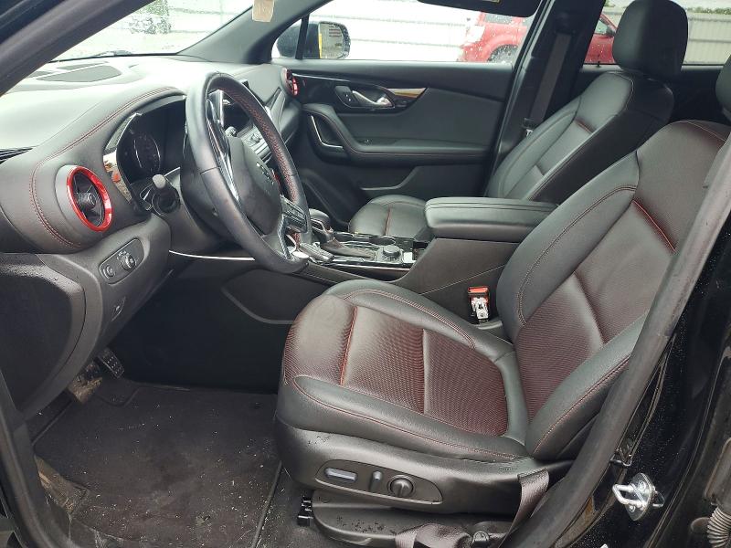 2022 Chevrolet Blazer VIN 3GNKBERS2NS222616 COPART salvage auction — REAR END, Oh - Cert Of Title-Salvage, sold $6,300 on 2026-07-02 (photo 7)