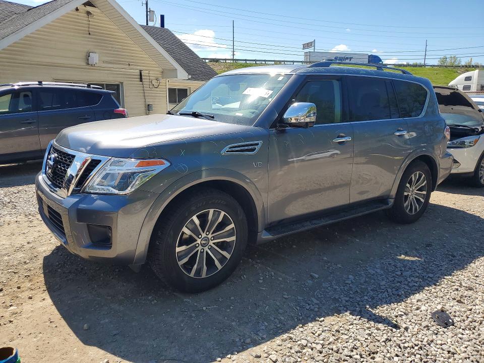 2020 Nissan VIN JN8AY2NC4L9621046 COPART salvage auction — HAIL, Oh - Cert Of Title-Salvage, sold $9,100 on 2026-07-29 (photo 1)