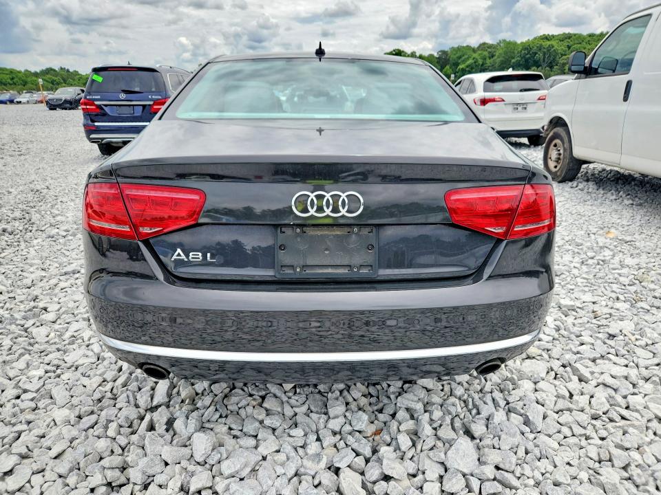 2014 Audi A8 VIN WAURGAFD5EN002384 COPART salvage auction — FRONT END, Ga - Cert Of Title-Salvage, sold $1,950 on 2026-07-16 (photo 6)