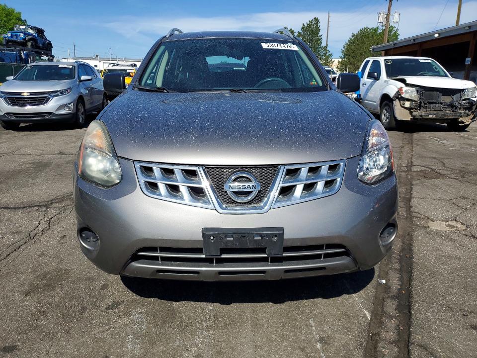 2014 Nissan Rogue VIN JN8AS5MV6EW715939 COPART salvage auction — SIDE, Co - Public - Salvage Title, sold $875 on 2026-07-09 (photo 5)