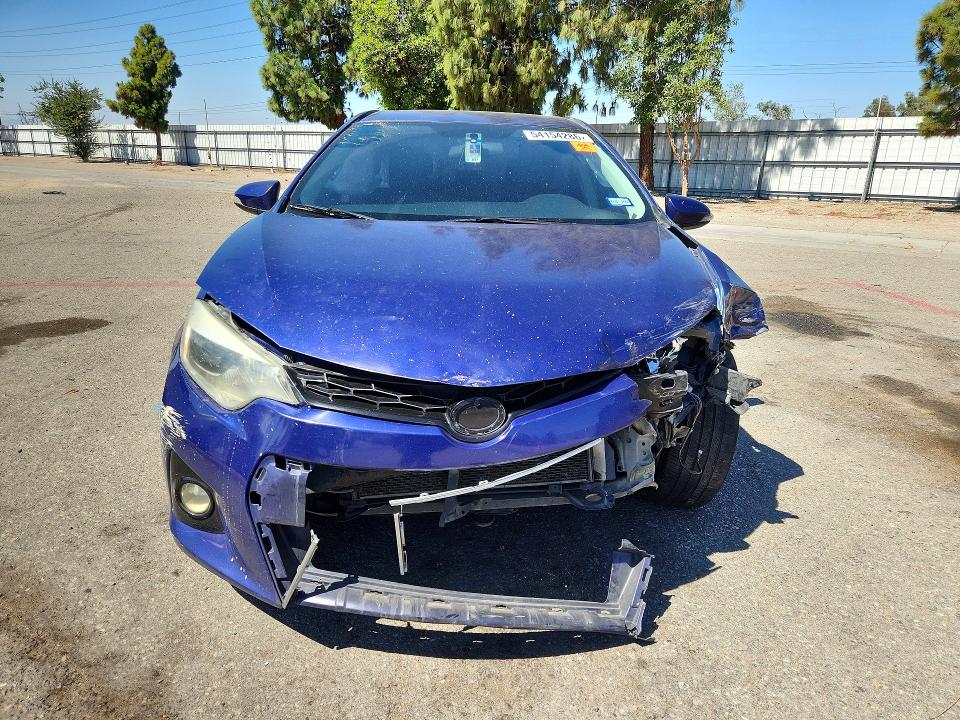 2014 Toyota VIN 5YFBURHE3EP071157 COPART salvage auction — FRONT END, Ca - Salvage Certificate, sold $975 on 2026-07-16 (photo 5)