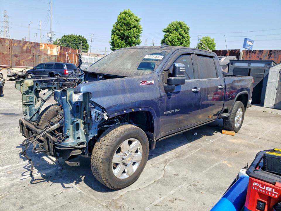 2022 Chevrolet Silverado 2500 VIN 1GC4YPEY2NF360036 COPART salvage auction — STRIPPED, Ca - Salvage Certificate, sold $8,100 on 2026-07-08 (photo 1)