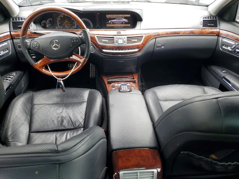 2011 Mercedes-benz S-klasse VIN WDDNG7BBXBA375891 COPART salvage auction — FRONT END, Md - Cert Of Salvage > 75% Damage, sold $250 on 2026-07-24 (photo 8)