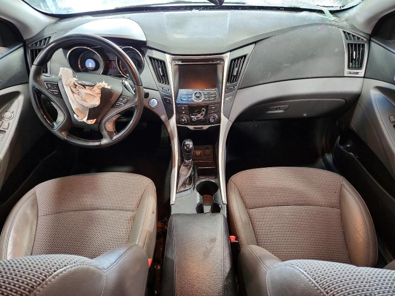 2012 Hyundai Sonata VIN 5NPEC4AC3CH390399 COPART salvage auction — FRONT END, IL - SALVAGE CERTIFICATE, sold $400 on 2026-07-06 (photo 8)