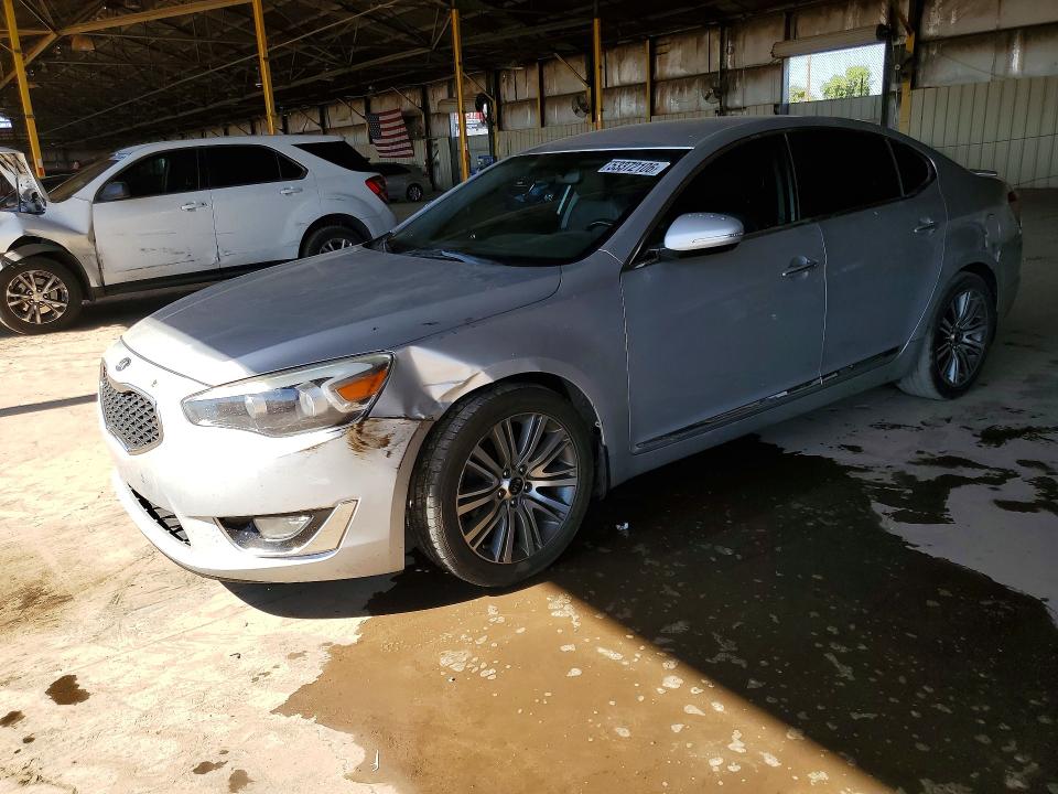 2016 Kia Cadenza VIN KNALN4D70G5216471 COPART salvage auction — FRONT END, Az - Cert Of Title - Salvage, sold $975 on 2026-07-06 (photo 1)