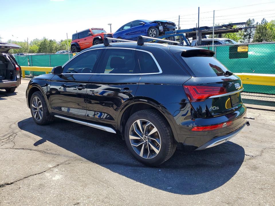 2021 Audi VIN WA1BAAFY5M2002470 COPART salvage auction — FRONT END, Co - Salvage Title, sold $9,300 on 2026-07-28 (photo 2)