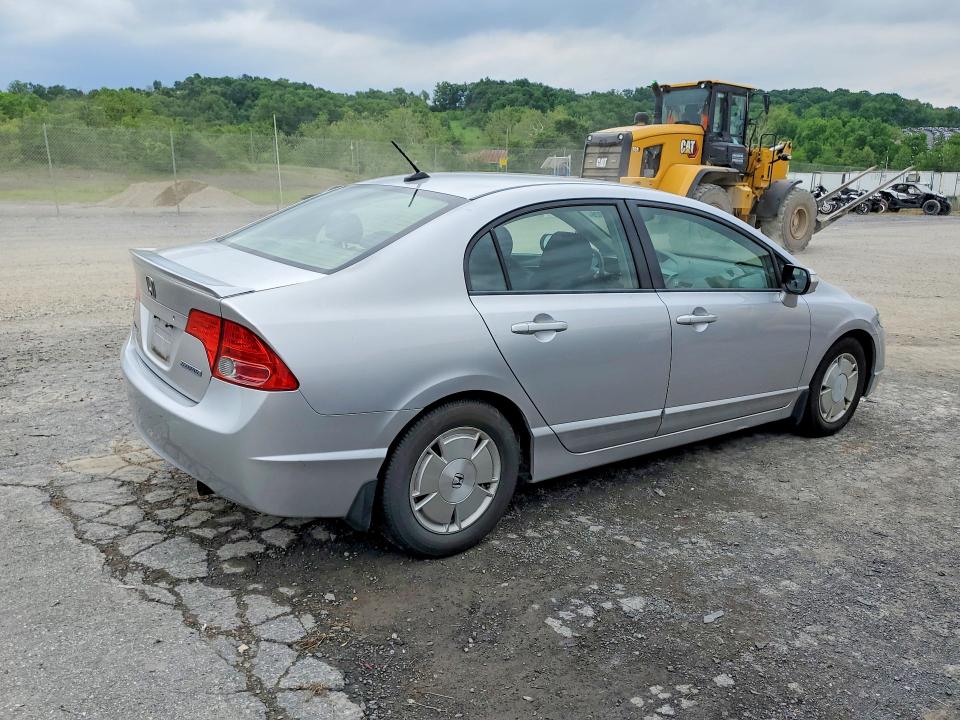 2007 Honda Civic hybrid VIN JHMFA362X7S023736 COPART salvage auction — MINOR DENT/SCRATCHES, Wv - Certificate Of Title, sold $525 on 2026-07-31 (photo 3)