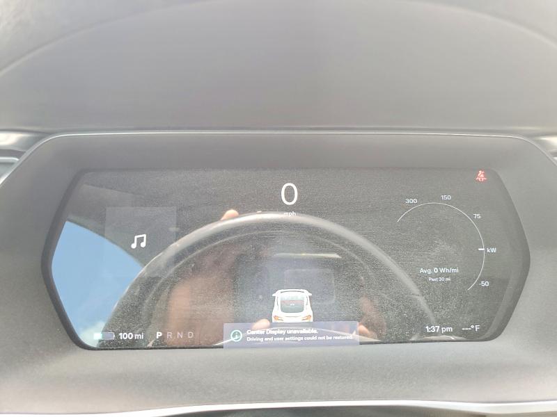 2015 Tesla VIN 5YJSA1H25FF084912 COPART salvage auction — FRONT END, Tx - Salvage Vehicle Title, sold $3,050 on 2026-07-10 (photo 9)