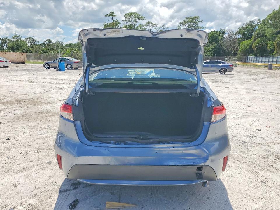 2020 Toyota VIN JTDEPRAE7LJ059108 COPART salvage auction — REAR END, Fl - Cert Of Title Slvg Rebuildable, sold $3,300 on 2026-07-08 (photo 6)