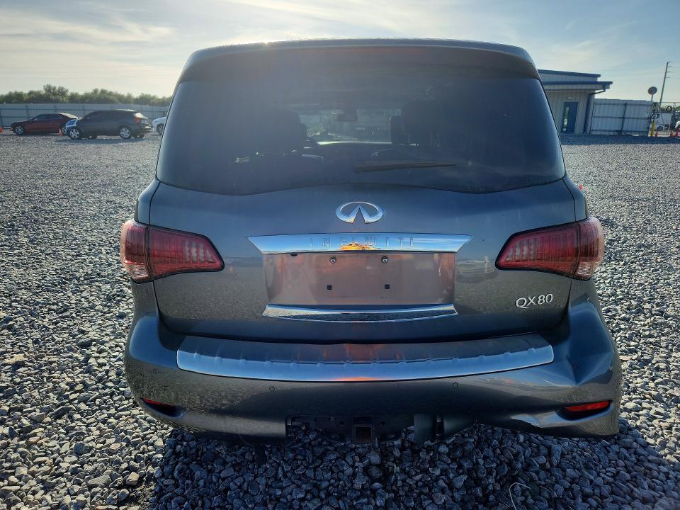 2016 Infiniti Qx80 VIN JN8AZ2NF1G9613113 COPART salvage auction — FRONT END, Fl - Cert Of Title Slvg Rebuildable, sold $2,600 on 2026-07-17 (photo 6)