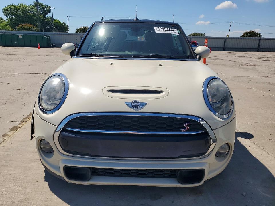 2017 Mini Cooper VIN WMWWG9C51H3C80457 COPART salvage auction — FRONT END, Tx - Salvage Vehicle Title, sold $1,350 on 2026-07-13 (photo 5)