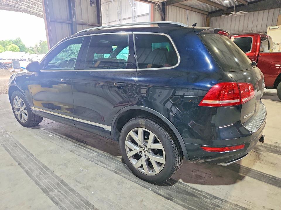 2014 Volkswagen Touareg VIN WVGEP9BPXED013575 COPART salvage auction — HAIL, Mo - Salvage Certificate Of Title, sold $1,550 on 2026-07-28 (photo 2)