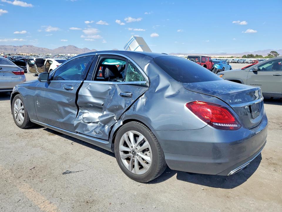 2021 Mercedes-benz C-klasse VIN W1KWF8DB5MR647231 COPART salvage auction — SIDE, Ca - Salvage Certificate, sold $6,700 on 2026-07-16 (photo 2)