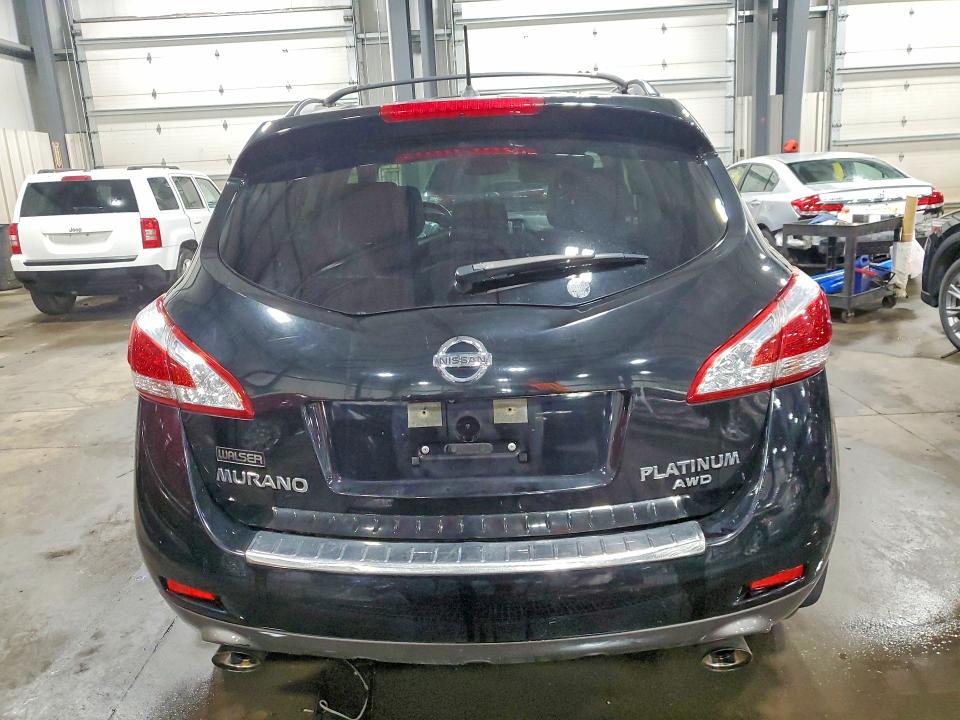 2012 Nissan Murano VIN JN8AZ1MW7CW233183 COPART salvage auction — FRONT END, Mn - Cert Of Title-Prior Salvage, sold $275 on 2026-07-28 (photo 6)