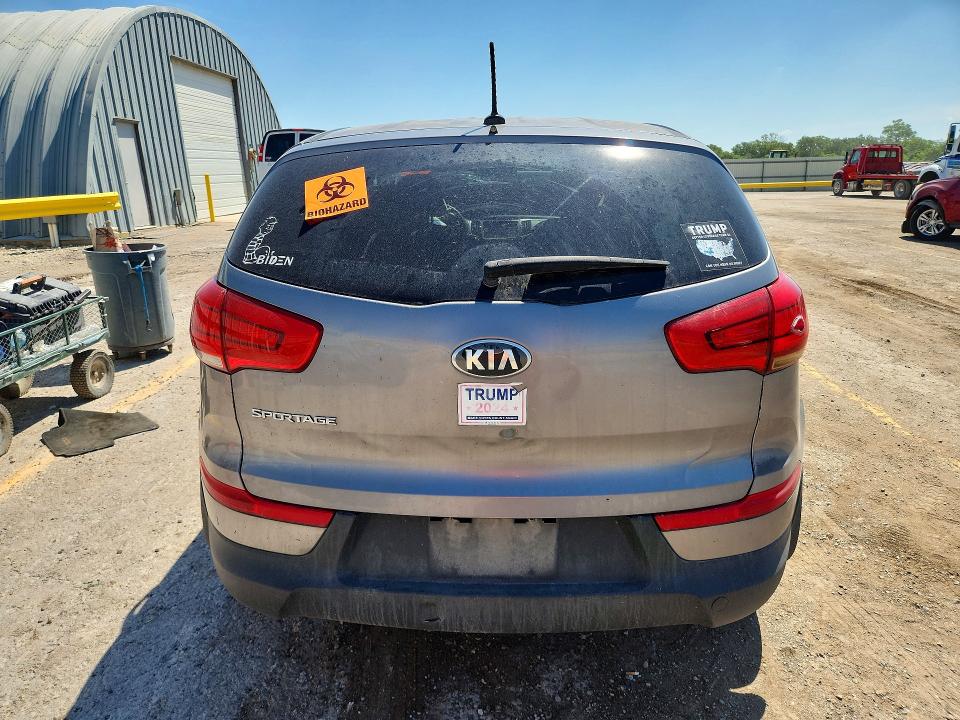 2015 Kia Sportage VIN KNDPB3AC5F7781438 COPART salvage auction — FRONT END, Id - Salvage Certificate Of Title, sold $225 on 2026-07-22 (photo 6)