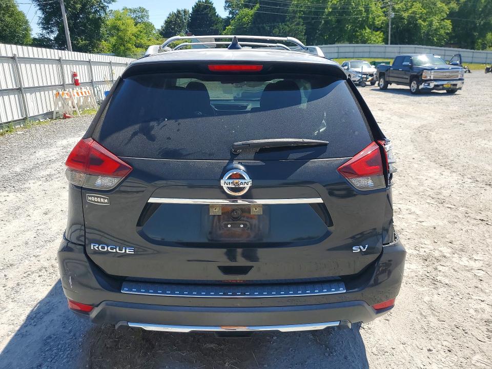 2017 Nissan Rogue VIN KNMAT2MT2HP501101 COPART salvage auction — REAR END, Nc - Salvage Certificate Of Title, sold $1,800 on 2026-07-15 (photo 6)