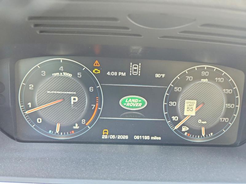 2014 Land rover VIN SALGS3TF1EA164152 COPART salvage auction — FRONT END, Md - Cert Of Salvage > 75% Damage, sold $5,600 on 2026-07-31 (photo 9)