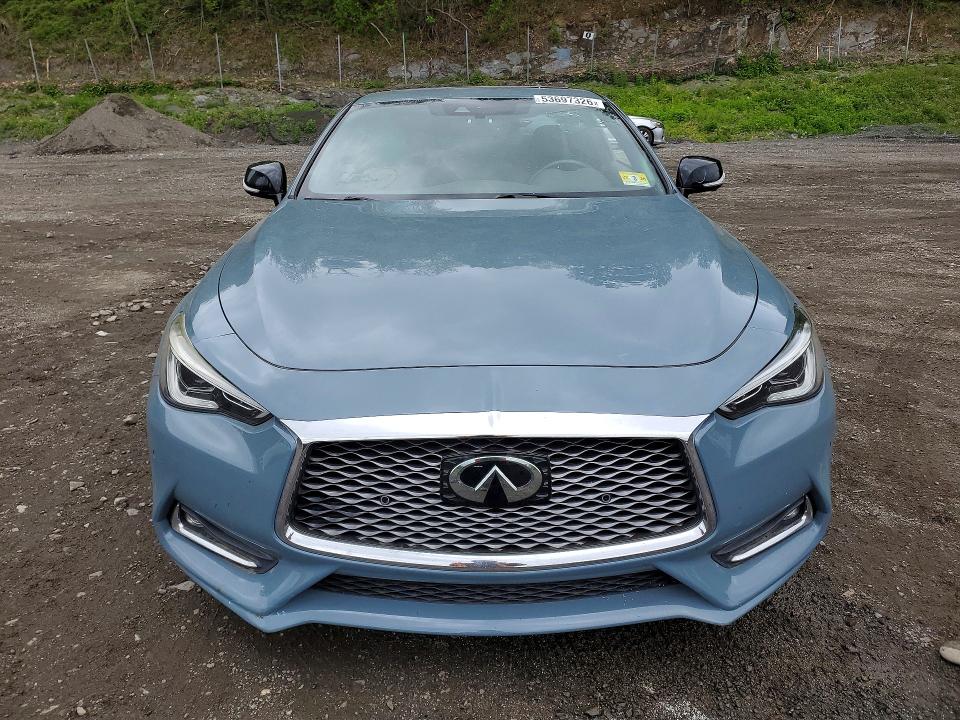 2021 Infiniti Q60 VIN JN1FV7LK7MM530405 COPART salvage auction — UNDERCARRIAGE, Ny - Mv-907A Salvage Certificate, sold $7,700 on 2026-07-28 (photo 5)
