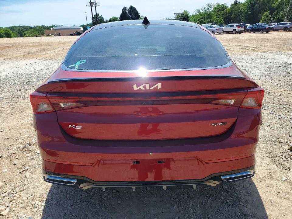 2022 Kia K5 VIN 5XXG64J21NG093847 COPART salvage auction — FRONT END, Nc - Salvage Certificate Of Title, sold $3,300 on 2026-07-06 (photo 6)
