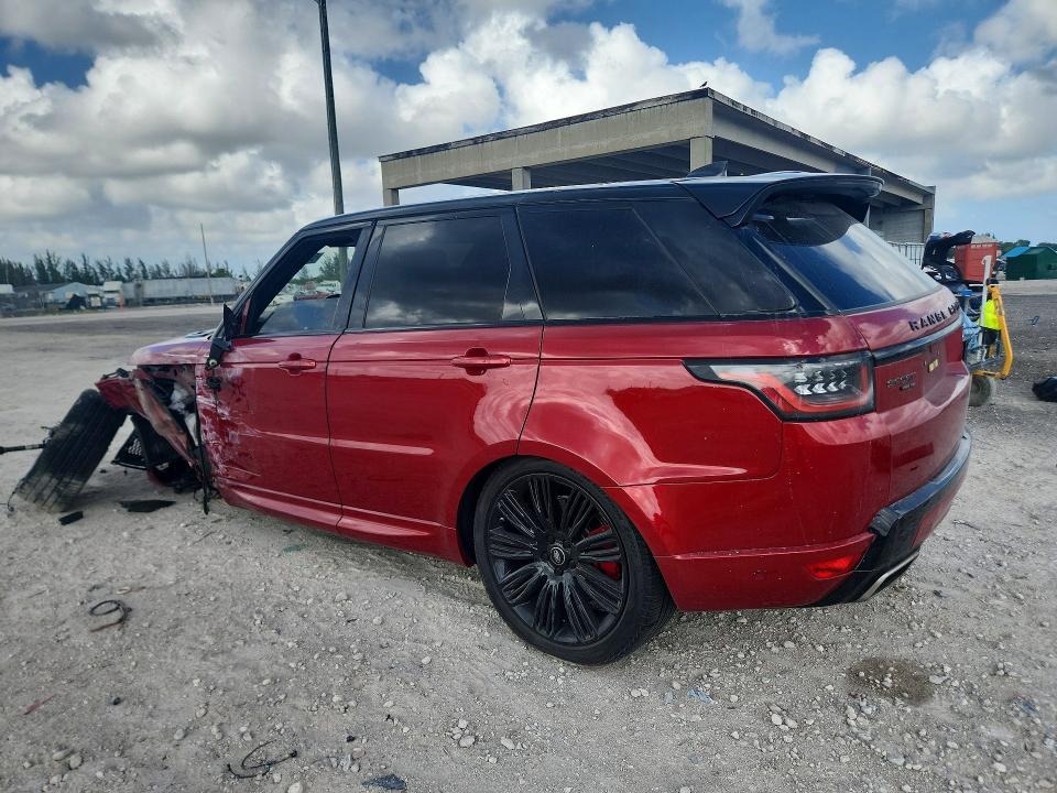 2021 Land rover RANGE ROVER VIN SALWR2SE4MA768237 COPART salvage auction — FRONT END, Fl - Cert Of Title Slvg Rebuildable, sold $6,800 on 2026-07-28 (photo 2)
