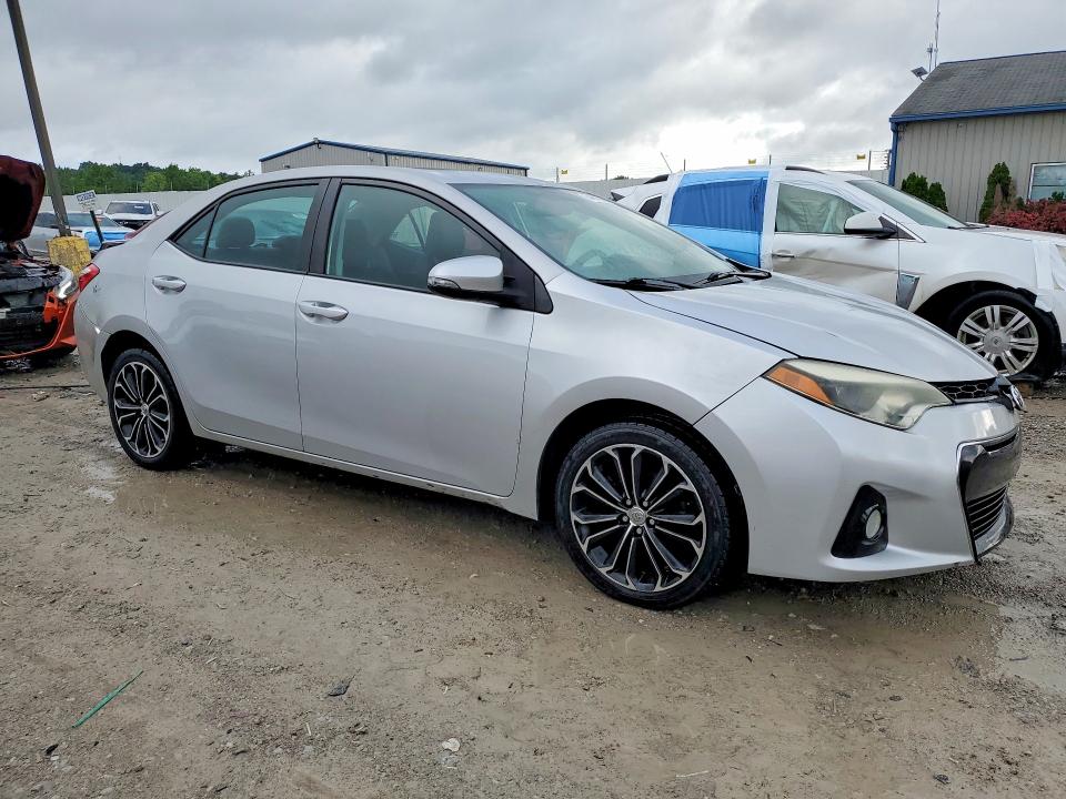 2015 Toyota Corolla VIN 5YFBURHE8FP229266 COPART salvage auction — REAR END, KY - BILL OF SALE/PART ONLY/NO TITL, sold $125 on 2026-07-30 (photo 4)